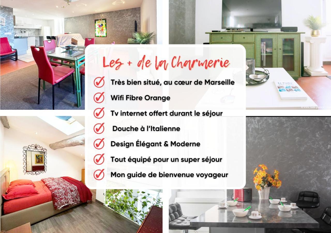 Apartamento La Charmerie Duplex Climatise A 5min Du Vieux Port Marselha
